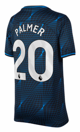 PALMER #20 Chelsea 23/24 Kid's Away Shirt and Shorts - PL Font