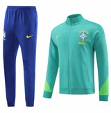 Brazil 23/24 Men's Turquoise Long Zip Jacket