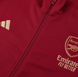 Arsenal 23/24 Men's Bordeaux Long Zip Jacket