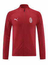 AC Milan 23/24 Men's Red Long Zip Jacket