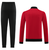 AC Milan 23/24 Men's Red-Black Long Zip Jacket