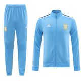 Argentina 24/25 Men's Light Blue Long Zip Jacket