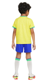 Brazil 2024 Kid's Home Shirt and Shorts