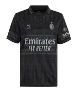 AC Milan X Pleasures 23/24 Women's Dark Shirt