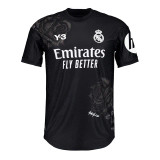 Real Madrid Y-3 23/24 Authentic Men's Goalkeeper Black Shirt