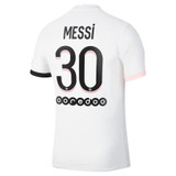 Nike Mens Authentic MESSi #30 Mens 21/22 Authentic Paris Saint-Germain Away Jersey
