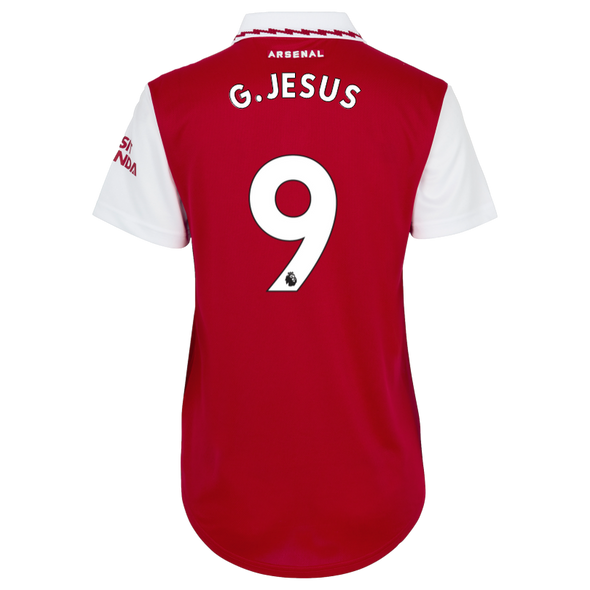G. JESUS #9 Arsenal 22/23 Women's Home Shirt