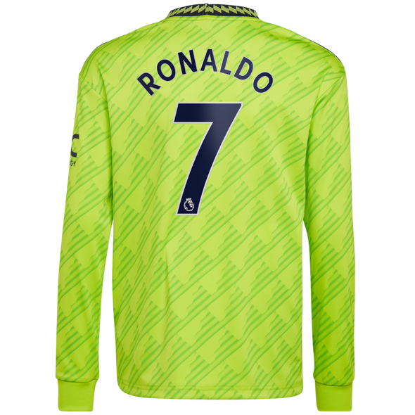 RONALDO #7 Manchester United 22/23 Men's Third Long Sleeve Shirt