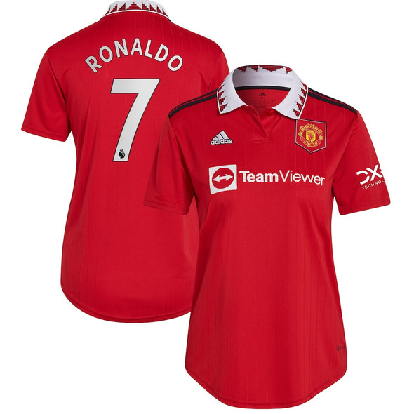 RONALDO #7 Manchester United 22/23 Women's Home Shirt