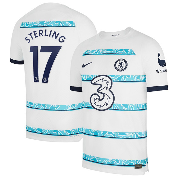 STERLING #17 Chelsea 22/23 Authentic Men's Away Shirt