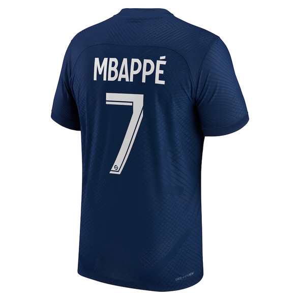 MBAPPE #7 Paris Saint-Germain 22/23 Authentic Men's Home Shirt