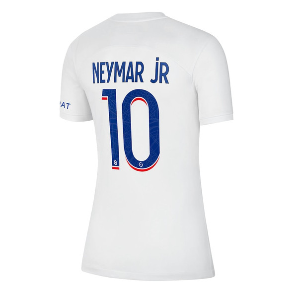 NEYMAR JR #10 Paris Saint-Germain 22/23 Women's Third Shirt