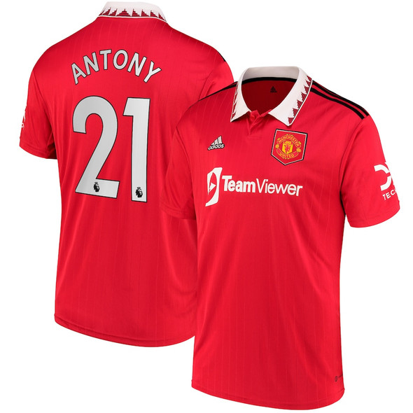 ANTONY #21 Manchester United 22/23 Stadium Men's Home Shirt