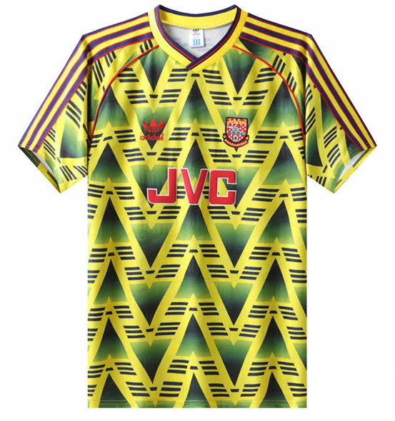 Arsenal 91/93 Men's Away Retro Shirt