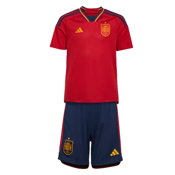 Spain 22/23 Kid's Home Shirt and Shorts