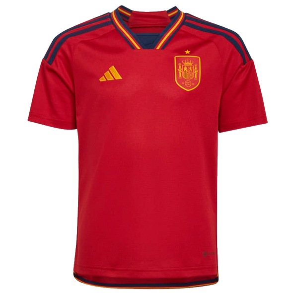 Spain 22/23 Kid's Home Shirt and Shorts