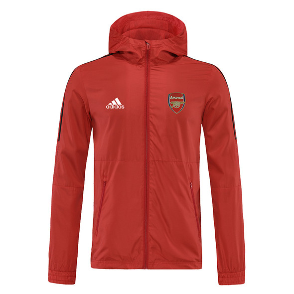 Arsenal 22/23 Men's Red Long Zip Windbreaker