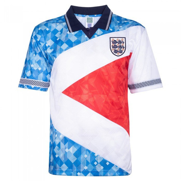 England 1990 Men's Mash-Up Retro Shirt