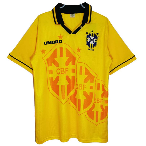 Brazil 93/94 Men's Home Retro Shirt