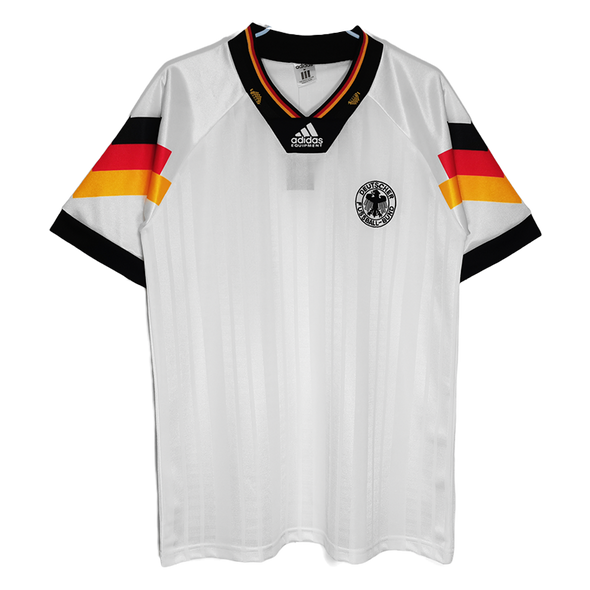 Germany 1992 Men's Home Retro Shirt