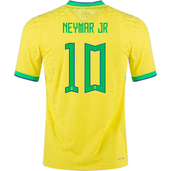 NEYMAR JR #10 Brazil 22/23 Authentic Men's Home Shirt