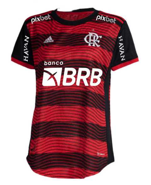 Flamengo 22/23 Women's Home Sponsors' Shirt