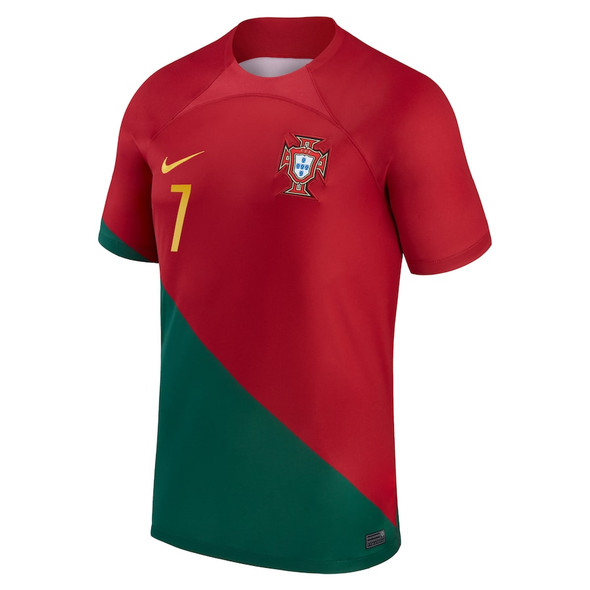 RONALDO #7 Portugal 22/23 Stadium Men's Home Shirt