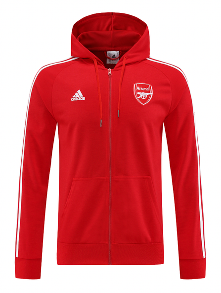Arsenal 22/23 Men's Red Hoodie Jacket
