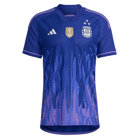 Argentina 2022 Winners Authentic Men's Away Shirt