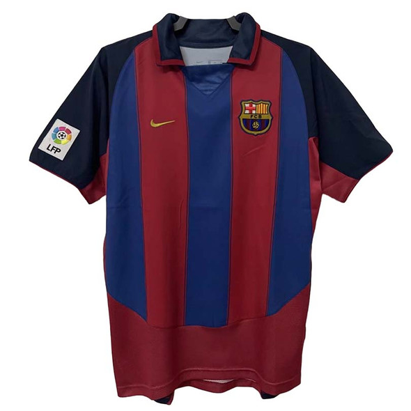 Barcelona 03/04 Men's Home Retro Shirt