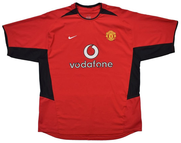 Manchester United 02/04 Men's Home Retro Shirt