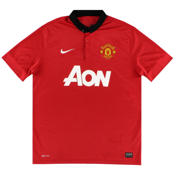 Manchester United 13/14 Men's Home Retro Shirt