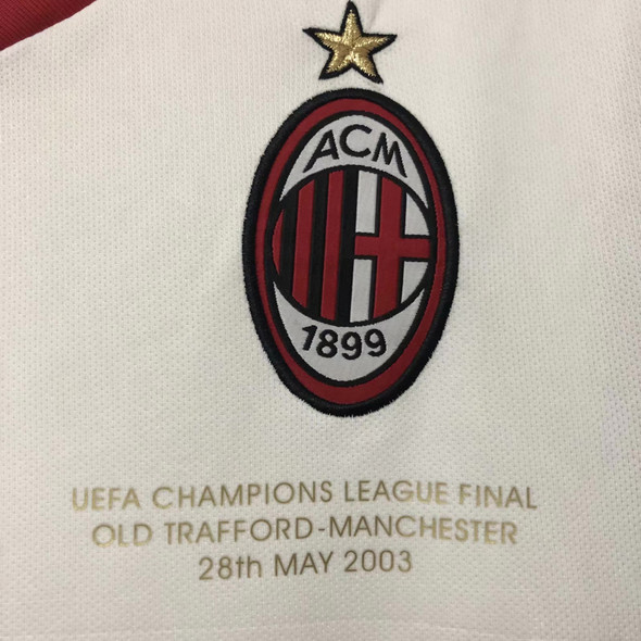 AC Milan 02/03 Men's Away Retro Shirt UCL Edition