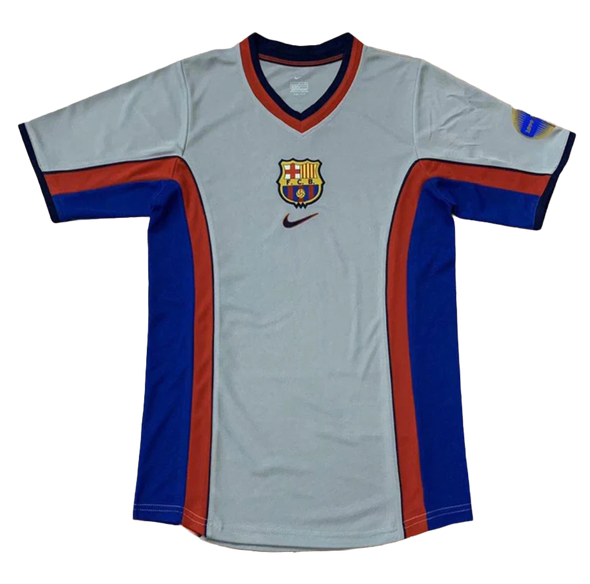 Barcelona 00/01 Men's Away Retro Shirt