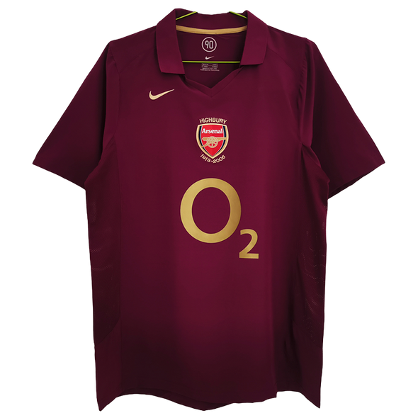 Arsenal 05/06 Men's Home Retro Shirt