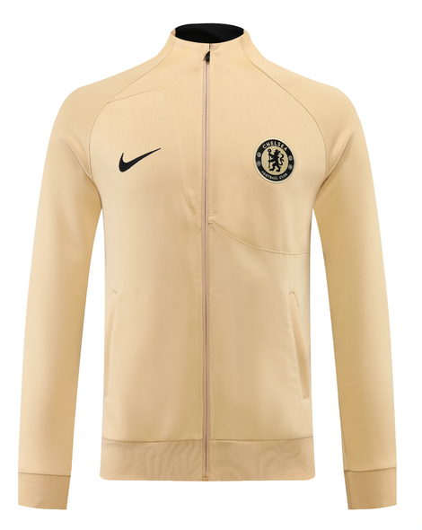 Chelsea 22/23 Men's Beige Long Zip Jacket