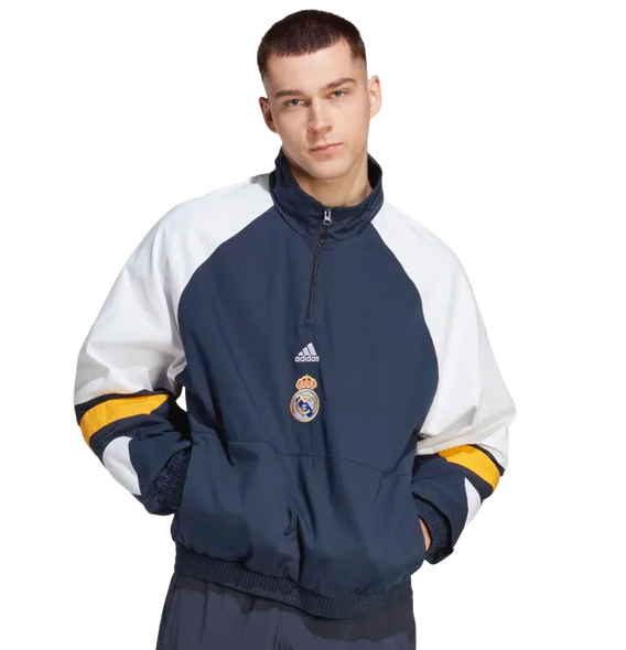 Real Madrid Men's Icon Short Zip Jacket