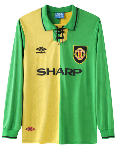 Manchester United 92/94 Men's Third Long Sleeve Retro Shirt