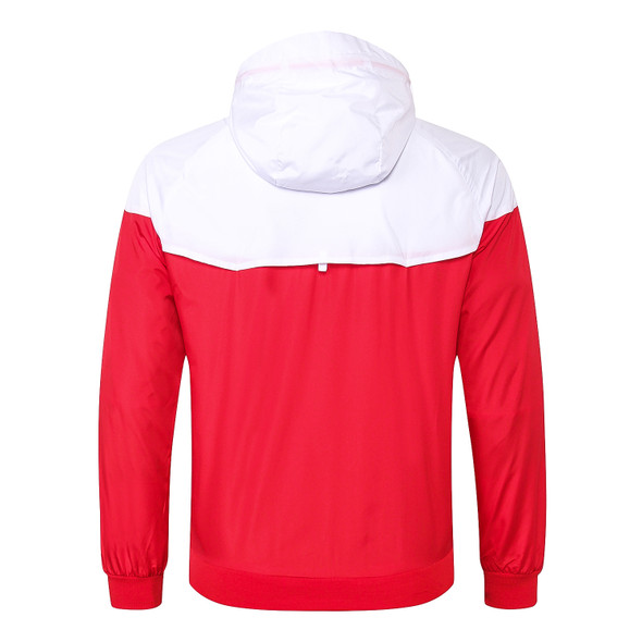 Liverpool 22/23 Men's Red-White Long Zip Windbreaker