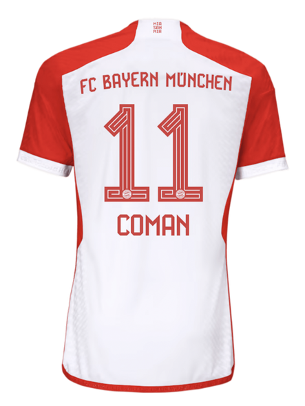 COMAN #11 Bayern Munich 23/24 Authentic Men's Home Shirt