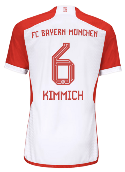 KIMMICH #6 Bayern Munich 23/24 Authentic Men's Home Shirt