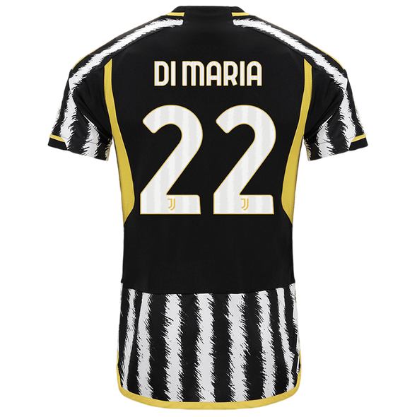 DI MARIA #22 Juventus 23/24 Stadium Men's Home Shirt