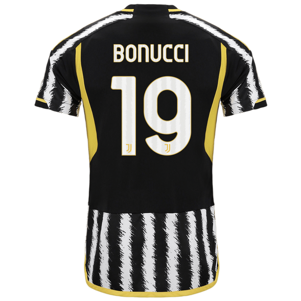 BONUCCI #19 Juventus 23/24 Stadium Men's Home Shirt