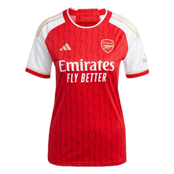 SAKA #7 Arsenal 23/24 Women's Home Shirt - Arsenal Font