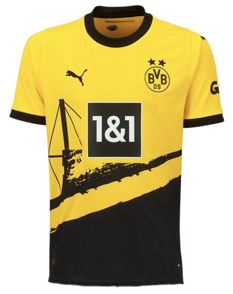 Borussia Dortmund 23/24 Authentic Men's Home Shirt