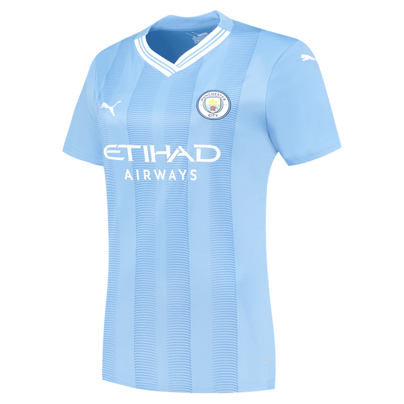 DE BRUYNE #17 Manchester City 23/24 Women's Home Shirt - Man City Font