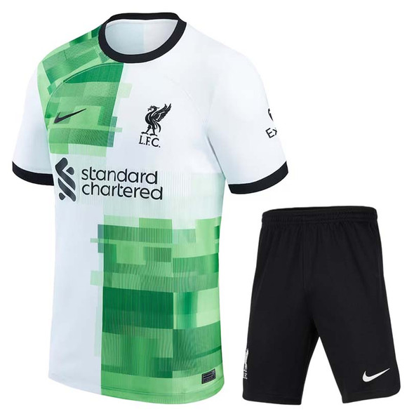 Liverpool 23/24 Kid's Away Shirt and Shorts