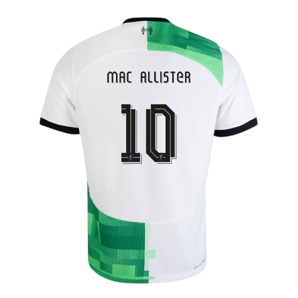 MAC ALLISTER #10 Liverpool 23/24 Authentic Men's Away Shirt - LFC Font