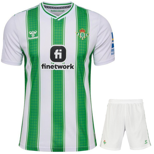 Real Betis 23/24 Kid's Home Shirt and Shorts