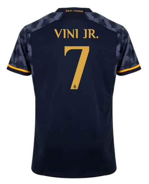 VINI JR #7 Real Madrid 23/24 Stadium Men's Away Shirt